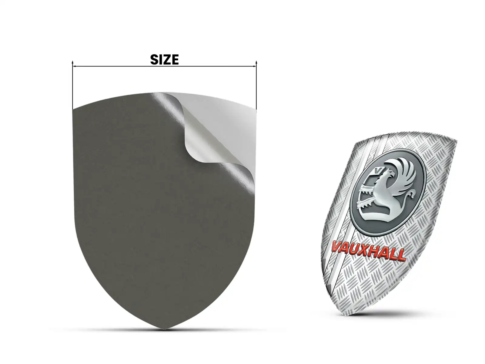 Vauxhall Personalized Business Stickers Pro Max Resilient Look